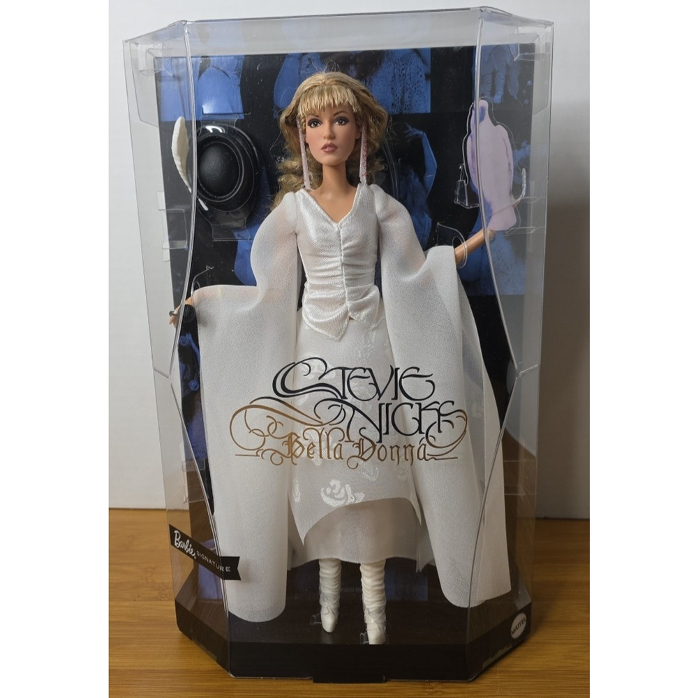 Barbie Stevie Nicks Bella Donna Doll In White Dress New Sealed IN HAND‎